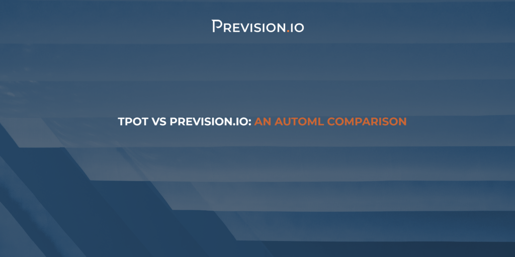 TPOT vs Provision.io: An AutoML comparison